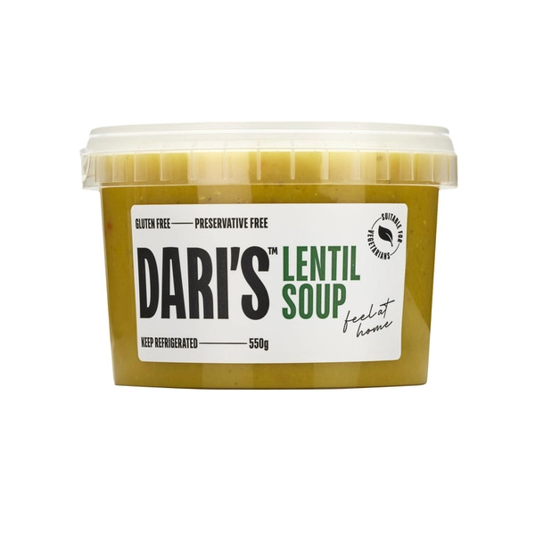 Dari's Lentil Soup 550g