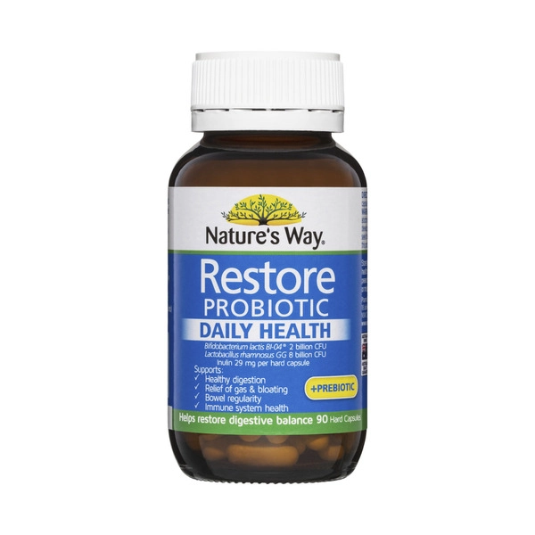 Nature's Way Restore Probiotic Capsules 90 pack