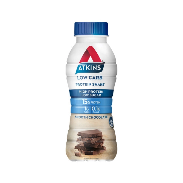 Atkins Low Carb Chocolate Flavour Protein Shake 330mL