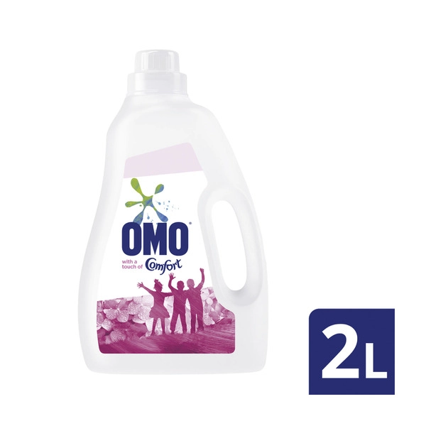 OMO Touch of Comfort Laundry Liquid Detergent 40 Washes 2L