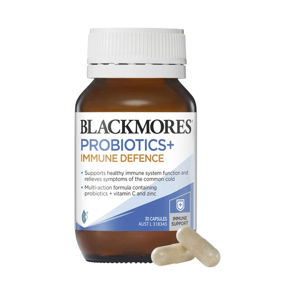 Blackmores Probiotics+ Immune Defence Capsules 30 pack