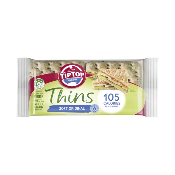 Tip Top TIP TOP THINS ORIGINAL 6PK 