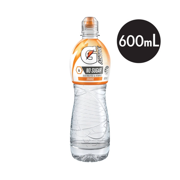 G Active Orange Flavoured Electrolyte Water 600mL