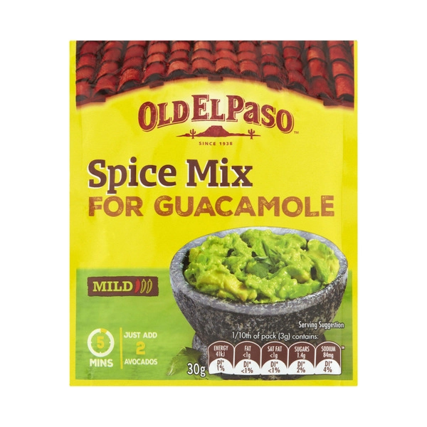 Old El Paso Spice Mix Guacamole 30g