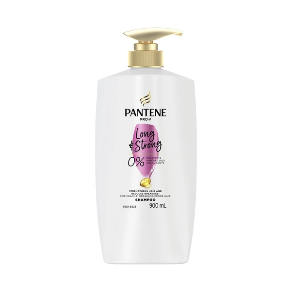 Pantene Long & Strong Shampoo 900mL