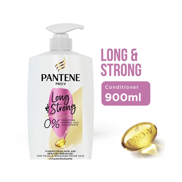 Pantene Long & Strong Conditioner 900mL