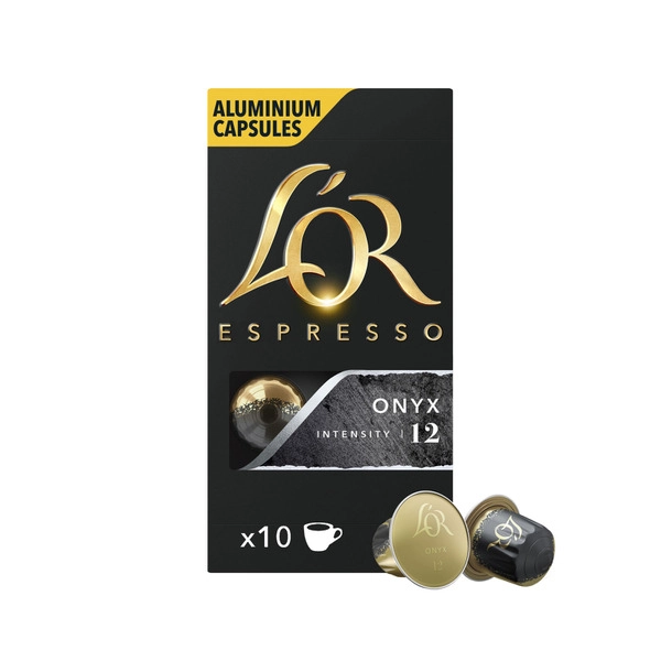 L'OR Espresso Onyx Intensity 12 Coffee Capsules 52g 10 pack