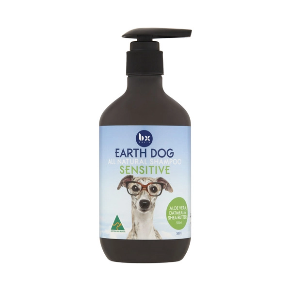 BX Earth Dog All Natural Shampoo Cleansing Aloe Vera Oatmeal & Shea Butter 500mL