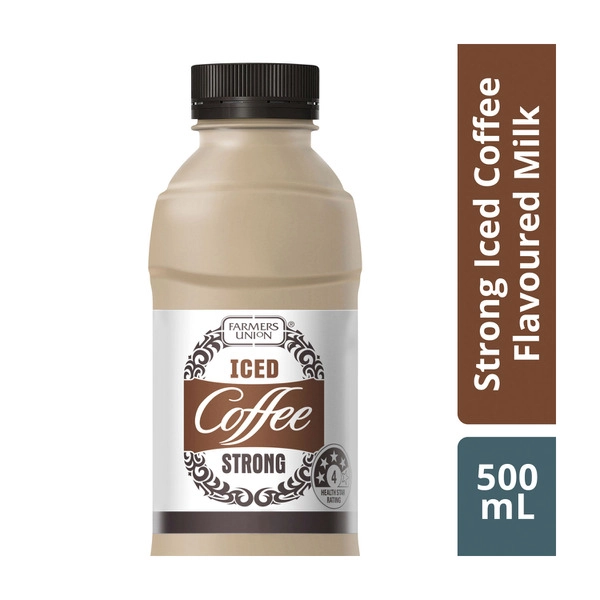 Farmers Union Strong Iced Coffee Bottle 500mL