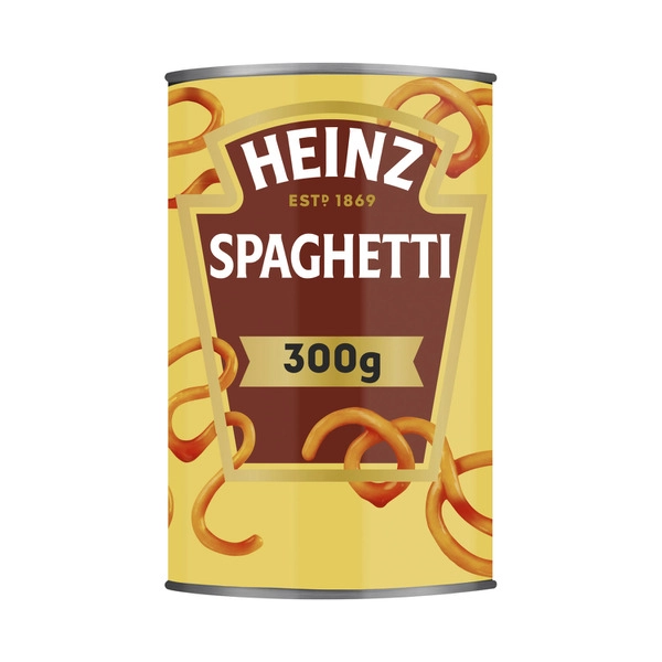 Heinz Spaghetti In HEINZ SPAGHETTI IN TOMATO SAUCE SPAGHETTI PASTA 