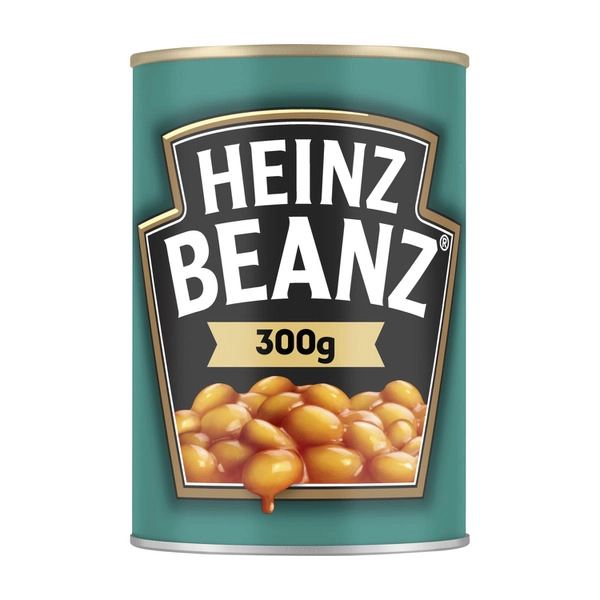 Heinz Beanz Baked Beans HEINZ CANNED BAKED BEANS:TOMATO SAUCE:.:300 GRAM 