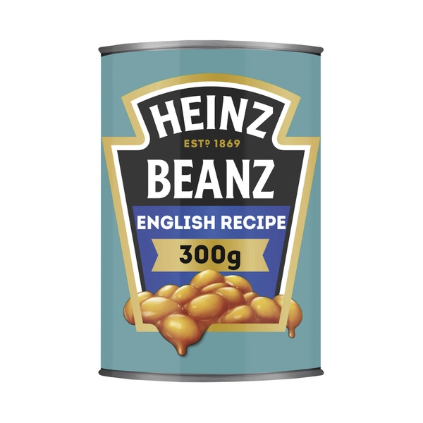 Heinz Beanz Baked Beans HEINZ CANNED BAKED BEANS ENGLISH RECIPE 300 GRAM 