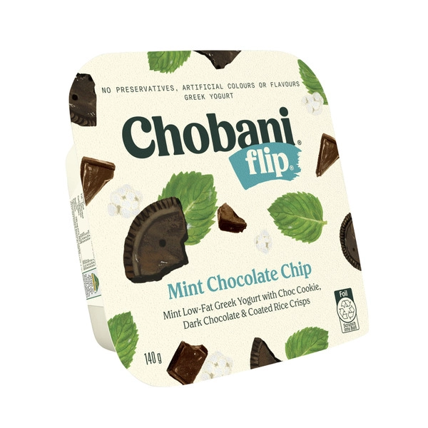 Chobani Flip Mint Chocolate Chip Yoghurt 140g