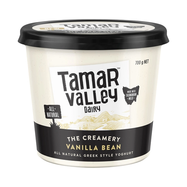 Tamar Valley Greek Style Vanilla Bean Yoghurt 700g