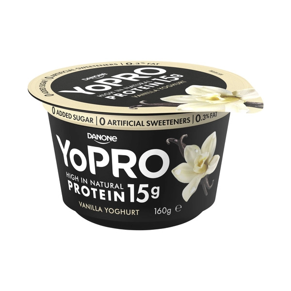 Danone YoPro Vanilla Yoghurt 160g