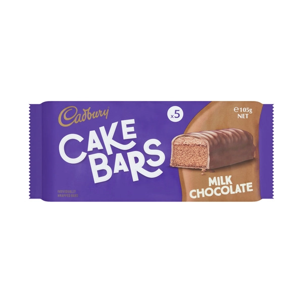 Cadbury Milk Chocolate Cake Bars 105g