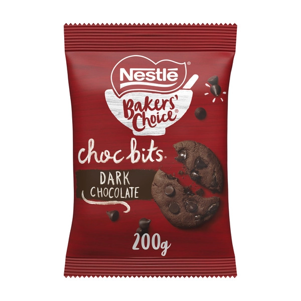 Nestle Bakers' Choice Baking Dark Chocolate Bits 200g