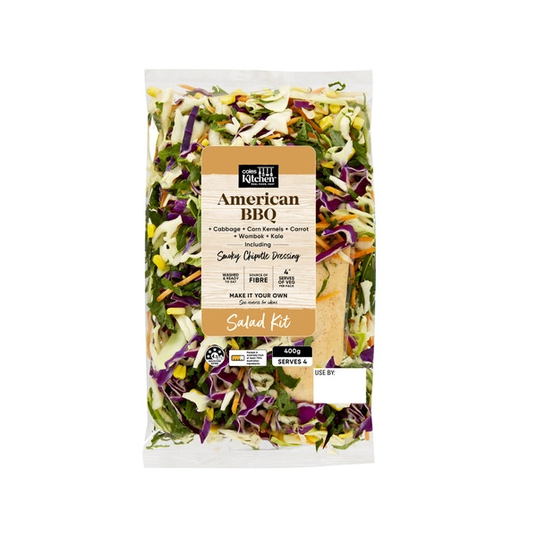 Coles Kitchen American BBQ Slaw Kit 400g