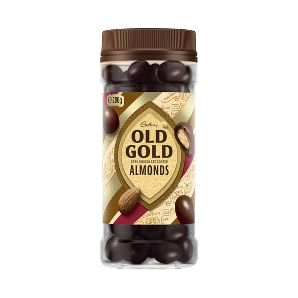 Cadbury Old Gold Dark Chocolate Coated Almond 280g