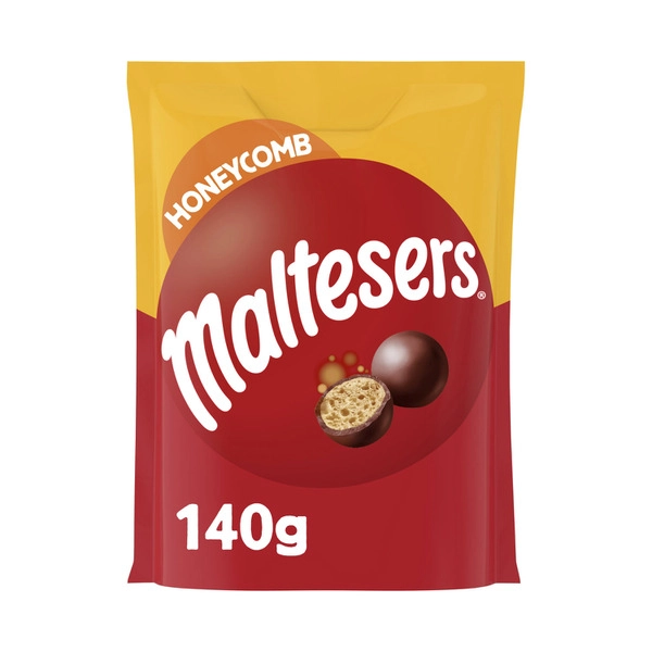 Maltesers Honeycomb Milk Chocolate Snack & Share Bag 140g