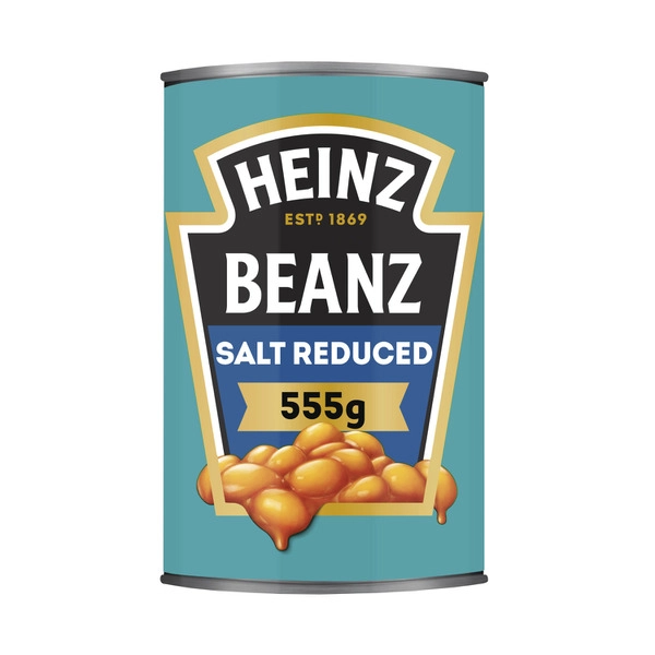 Heinz Baked Beans Salt  Reduced Beans 555g