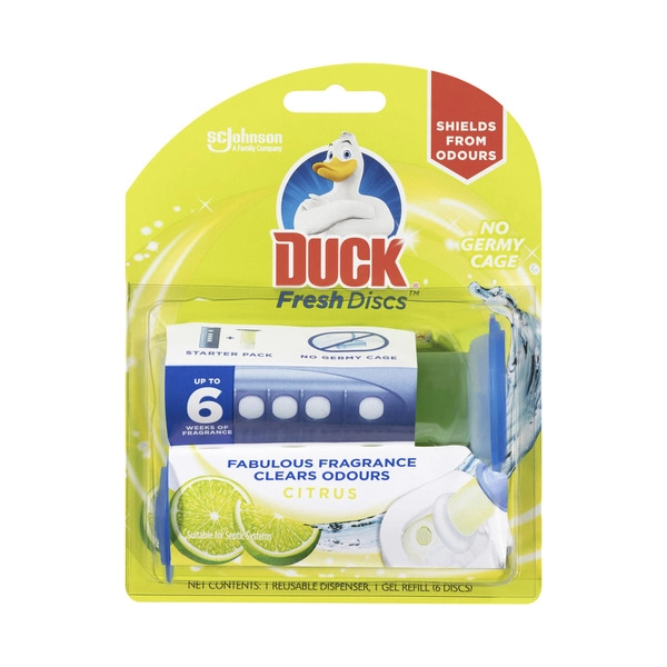 Duck Toilet Fresh Disc Bleach Citrus 36mL