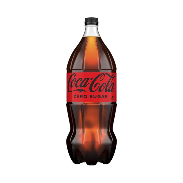 Coca-Cola Zero Sugar Soft Drink Bottle 2L