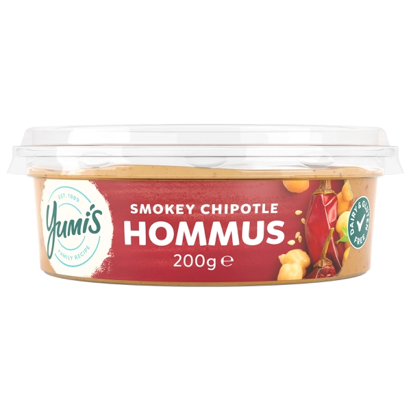 Yumi's Smokey Chipotle Hommus Dip 200g