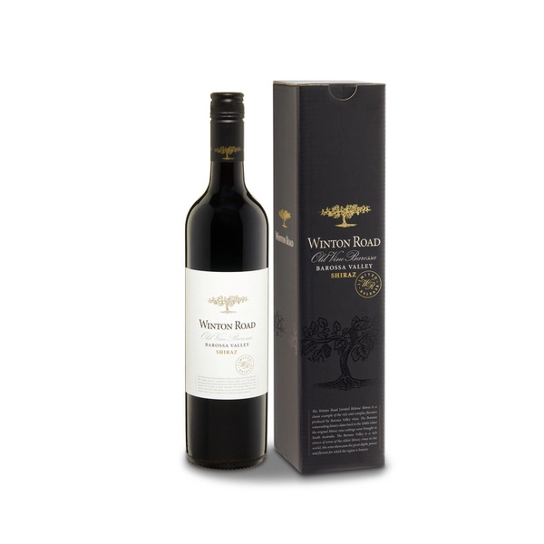 Winton Road Barossa Valley Shiraz 750mL 1 Each