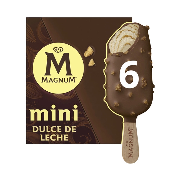 Magnum Ice Cream Mini Dulce De Leche 6Pack 360mL