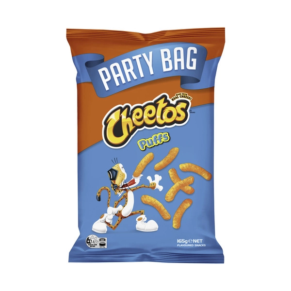 Cheetos Puffs Cheese Snacks Party Bag Cheese 165g