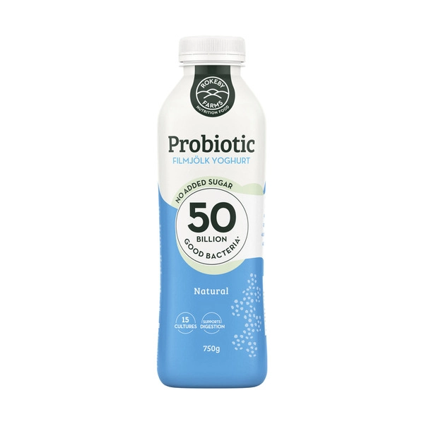 Rokeby Farms Probiotic Filmjolk Natural Yoghurt 750g