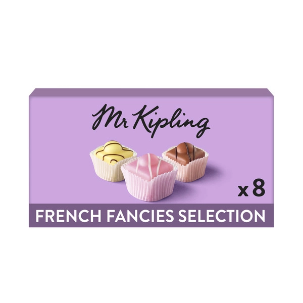 Mr Kipling French Fancies Selection Cakes 8 Pack 205g