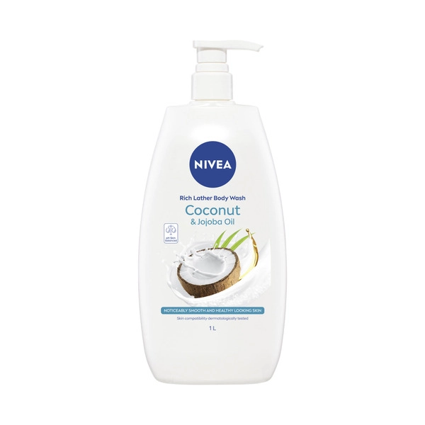 Nivea Shower Indulgent Moisture Coconut 1L