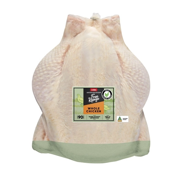 Coles RSPCA Approved Free Range Chicken Whole approx. 1.6kg