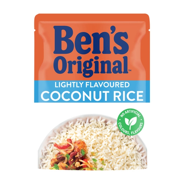 Ben's Original Light Flavour Coconut Basmati Rice Pouch 250g