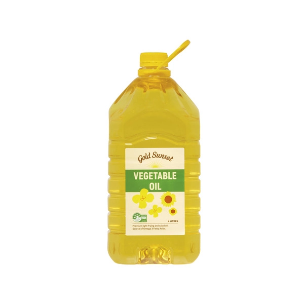 Gold Sunset Vegetable Oil 4L