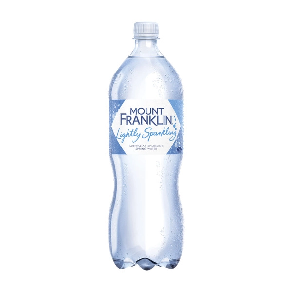 Mount Franklin Lightly Sparkling Natural Water 1.25L