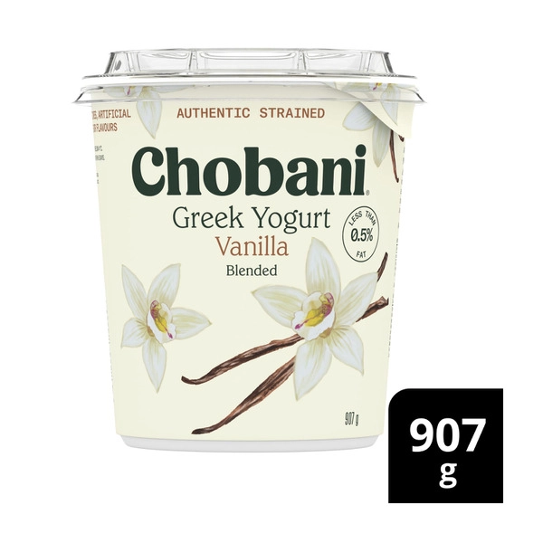 Chobani Greek Yogurt Vanilla 907g