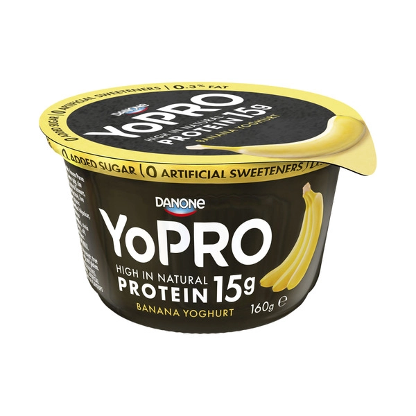 Danone Yopro Banana Yoghurt 160g