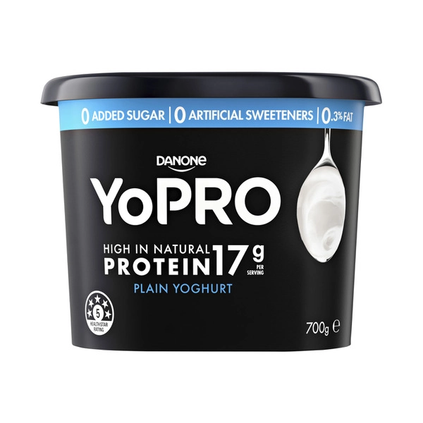 Danone Yopro Yoghurt Plain 700g