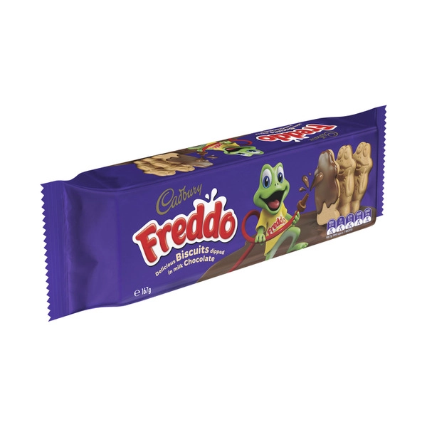 Cadbury Freddo Milk Chocolate Dipped Biscuits 167g