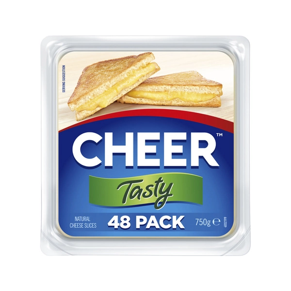 Cheer Tasty Cheese Slices 750g