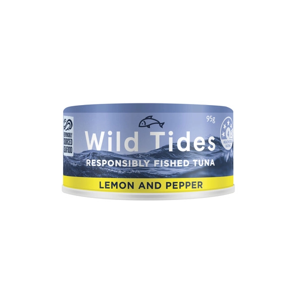 Wild Tides Tuna Lemon And Pepper 95g