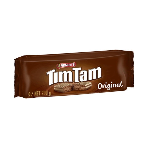 Arnotts Tim Tam Chocolate Biscuits Original 200g