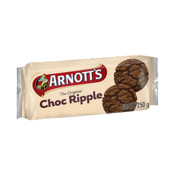 Arnott's Choc Ripple Biscuits 250g