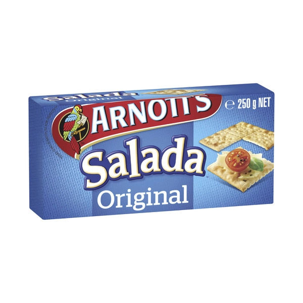 Arnotts Salada ARNOTTS SALADA CRISPBREAD:ORIGINAL:.:250 GRAM 