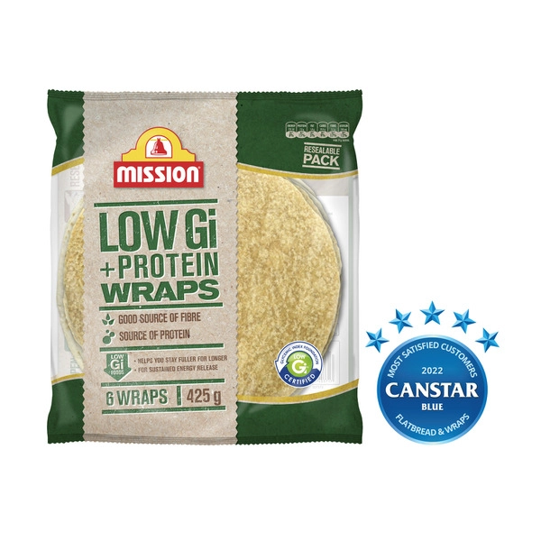 Mission Wraps MISSION LOW GI WRAPS 6 PACK 