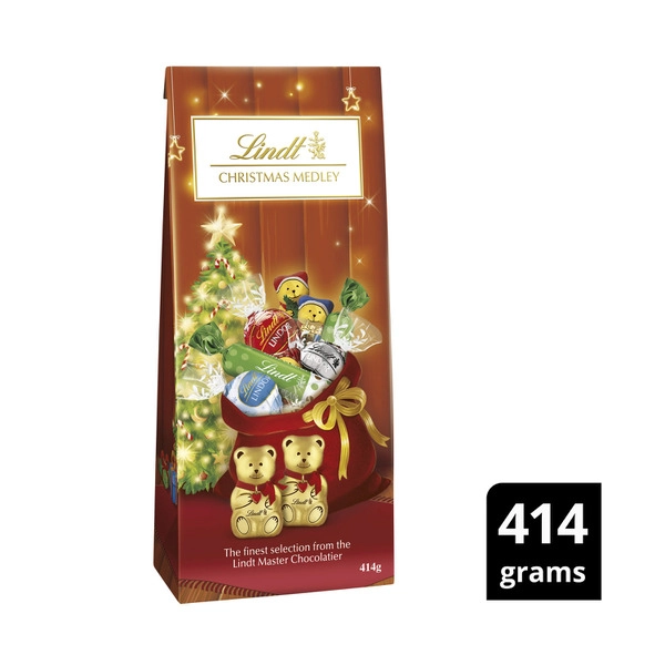 Lindt Christmas Collection Chocolate Pouch Bag 414g