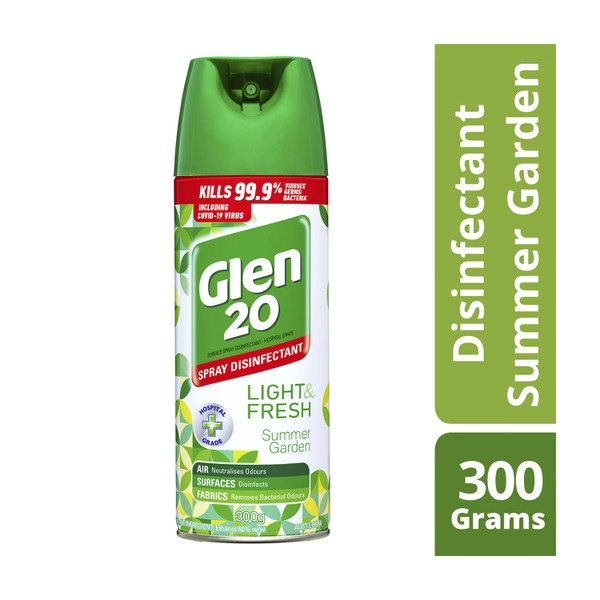 Glen 20 Summer Garden Disinfectant Spray 300g